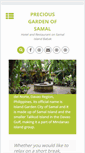 Mobile Screenshot of precious-garden-samal.com