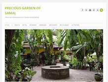 Tablet Screenshot of precious-garden-samal.com